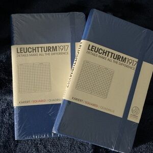 Leuchtturm1917 Blue Squared Notebooks